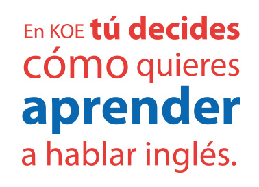 tu decides como aprender ingles